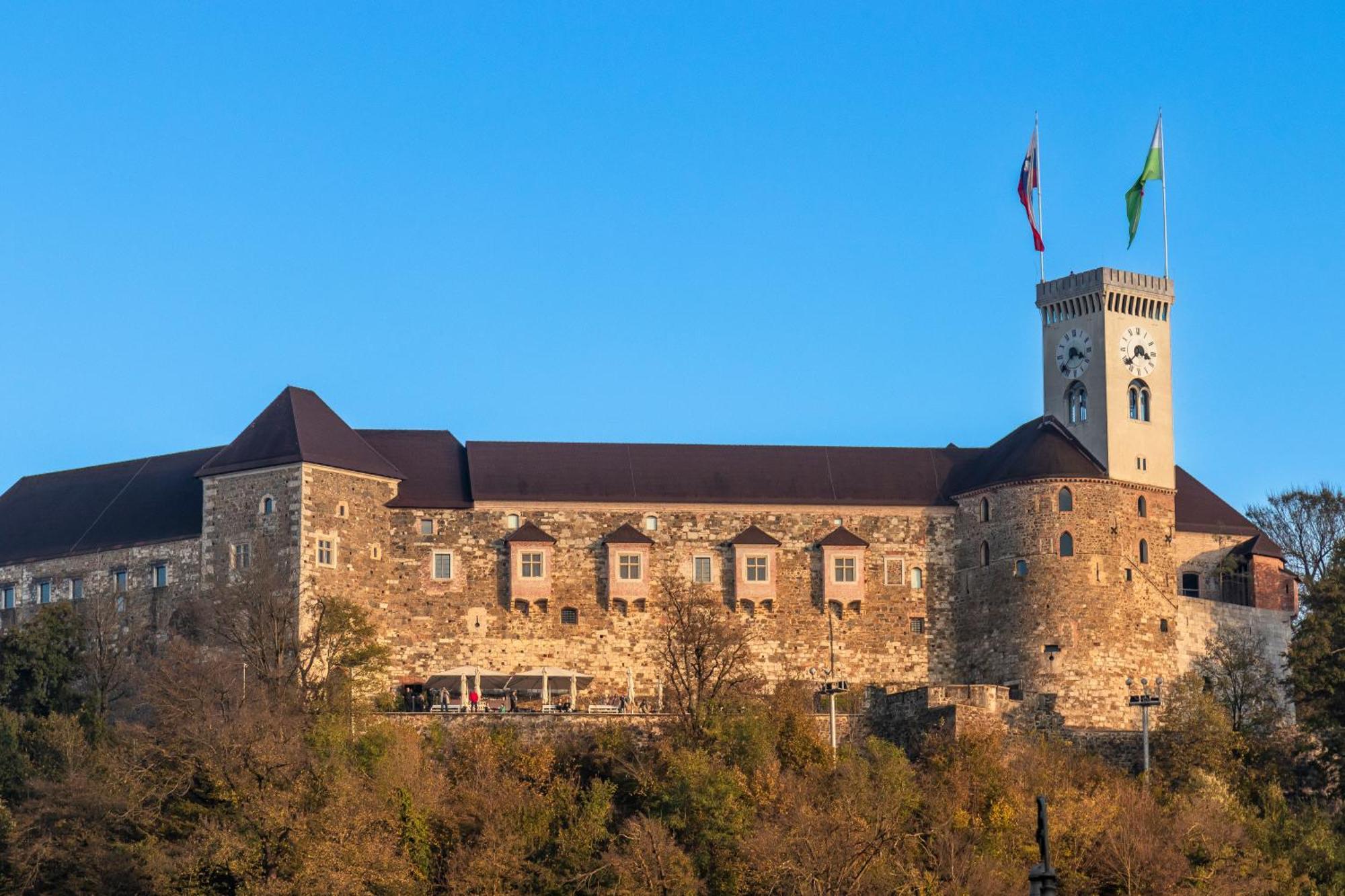 Luxe Penthouse With A Castle View Ljubljana Exteriör bild
