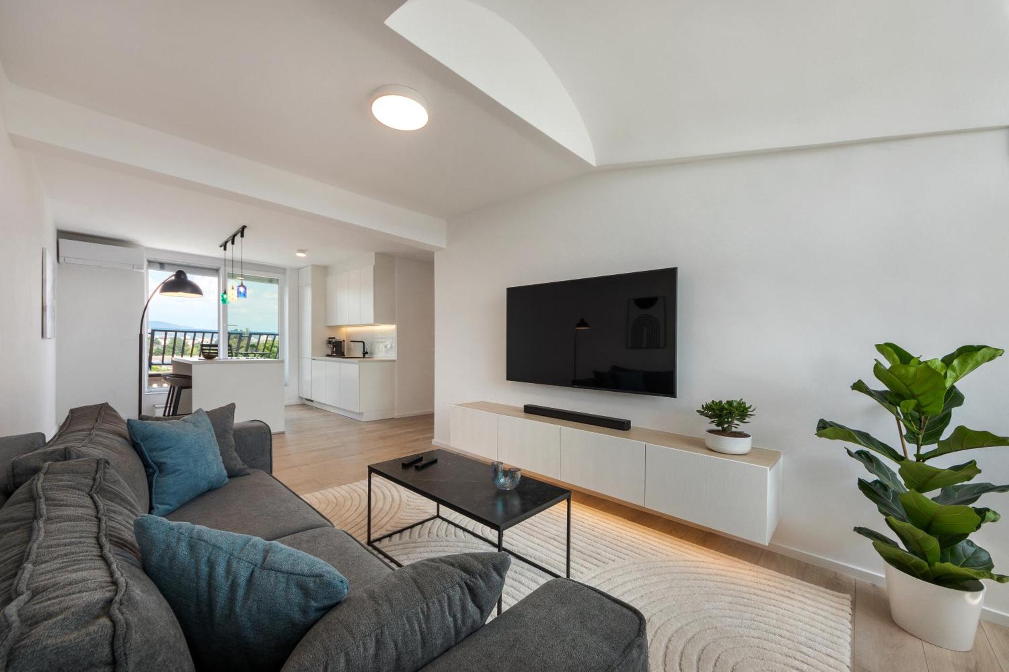 Luxe Penthouse With A Castle View Ljubljana Exteriör bild