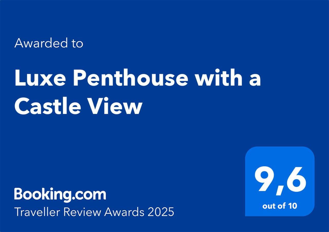 Luxe Penthouse With A Castle View Ljubljana Exteriör bild